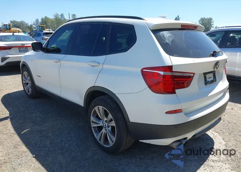 2011 BMW X3 xDrive35I from USA, damaged, VIN 5UXWX7C50BL732134